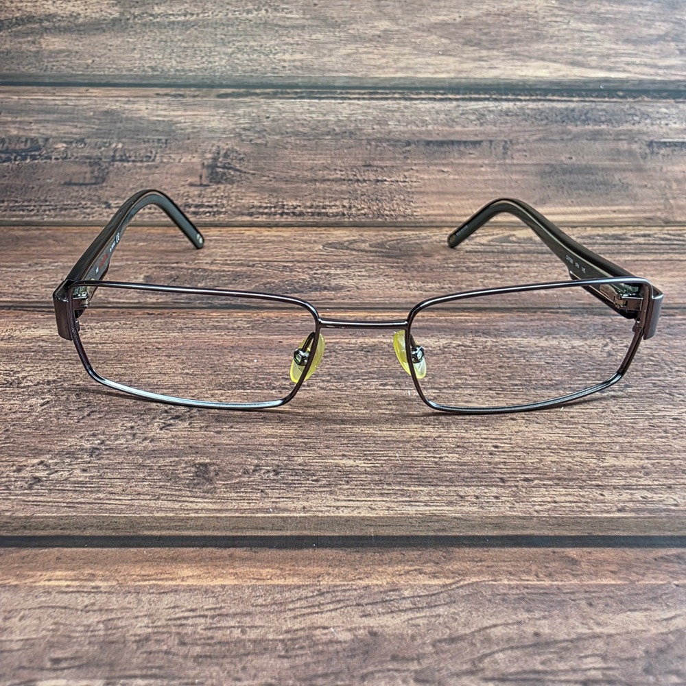 Carrera CA7560 1P4 Bronze Olive Green Rectangular Eyeglasses Frames 145 Safilo